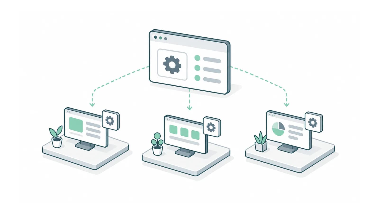 One internal tool extended into three separate customer workspaces.